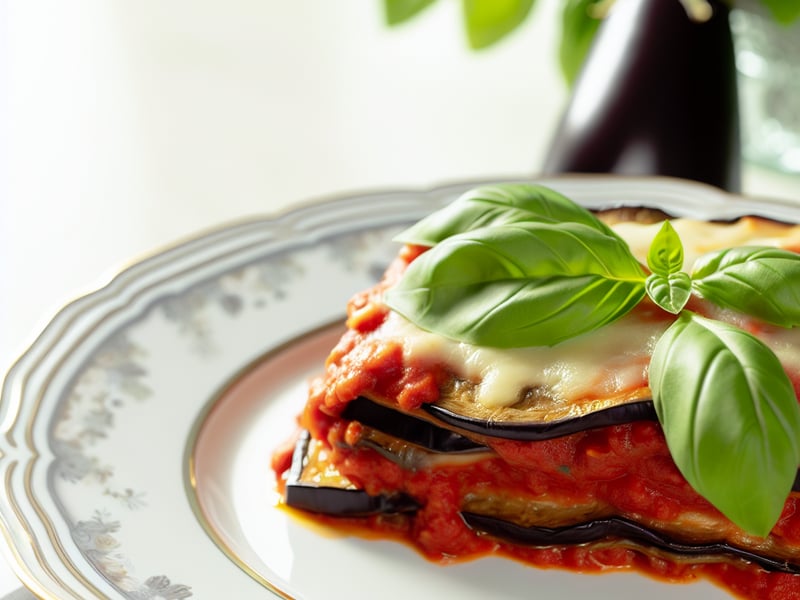 Lasanha Vegetariana de Berinjela: Receita Saborosa e Saudável