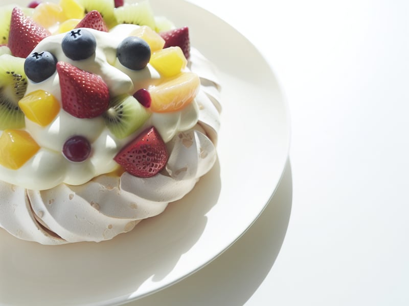 Pavlova de Frutas Frescas: Sobremesa Elegante e Refrescante